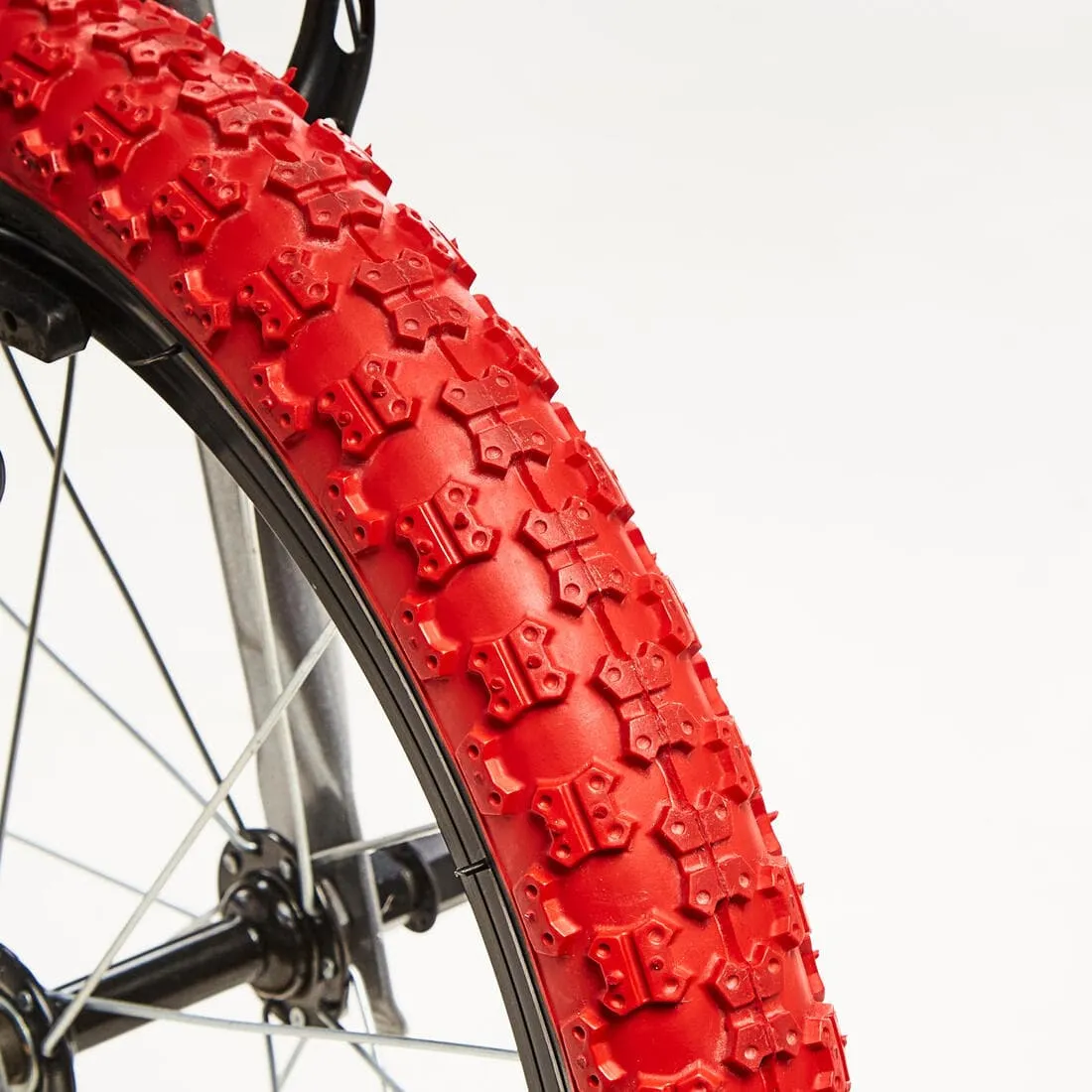 BMX ENFANT 16" WIPE 500 GRIS 5-7 ANS