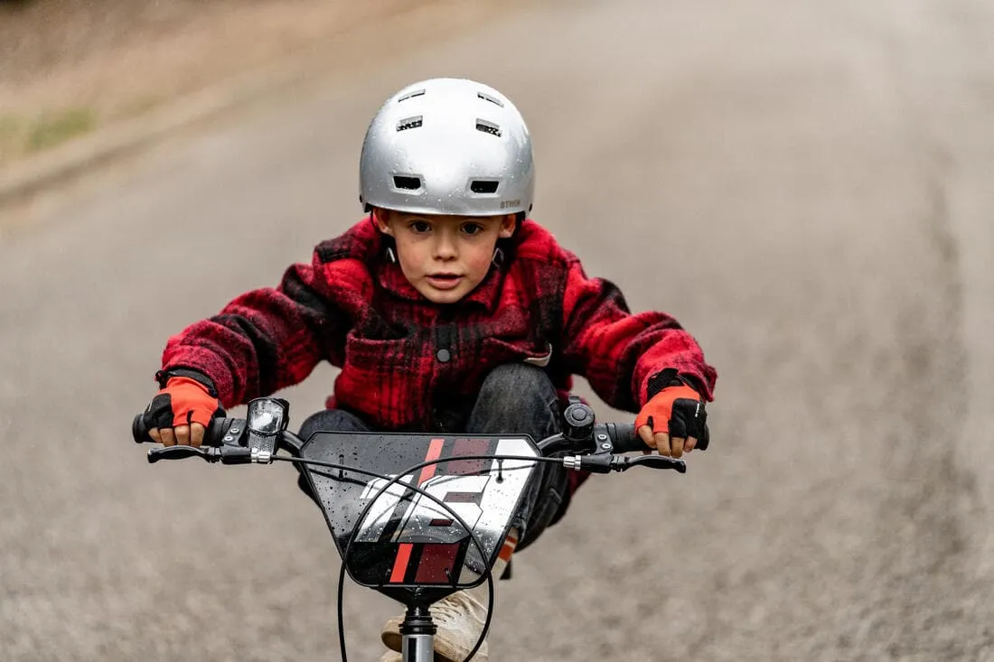 BMX ENFANT 16" WIPE 500 GRIS 5-7 ANS
