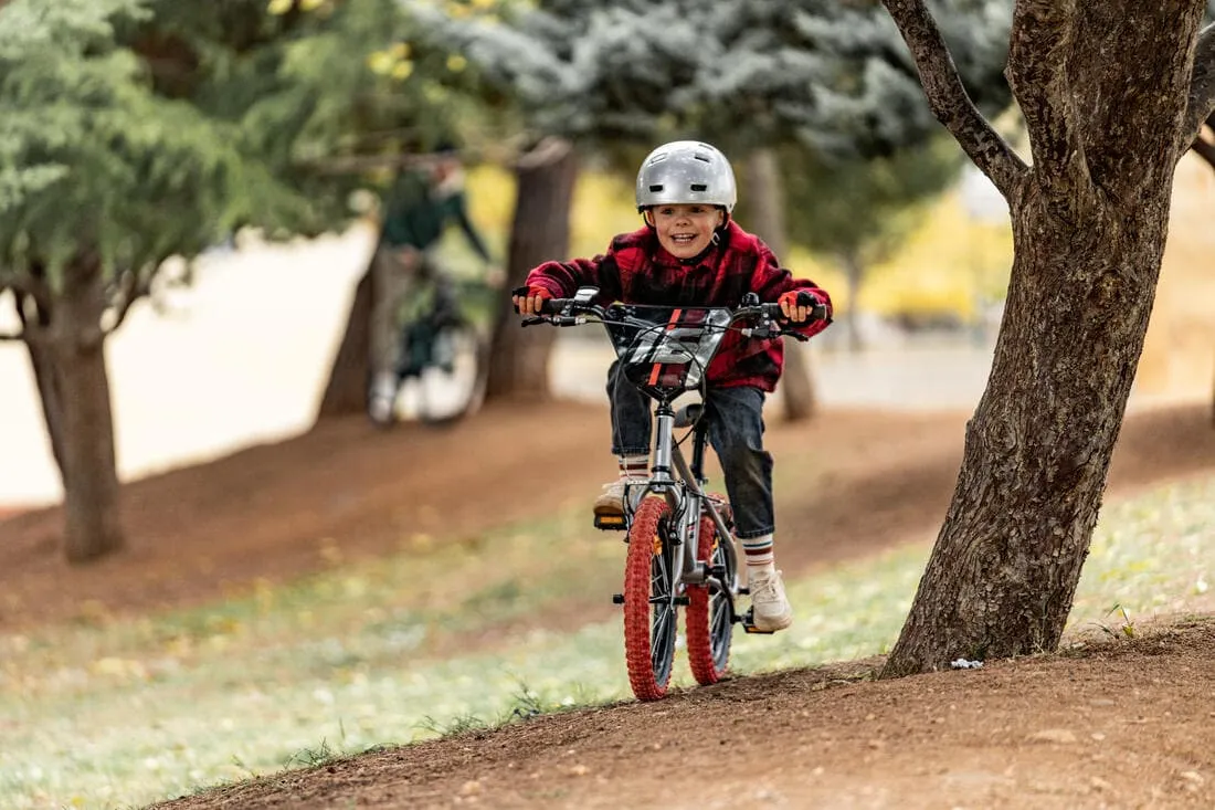 BMX ENFANT 16" WIPE 500 GRIS 5-7 ANS