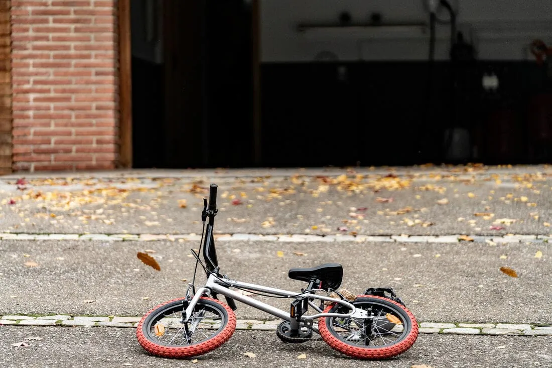 BMX ENFANT 16" WIPE 500 GRIS 5-7 ANS