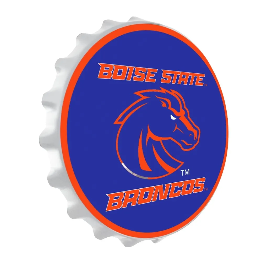 Boise State Broncos: Broncos - Bottle Cap Wall Sign