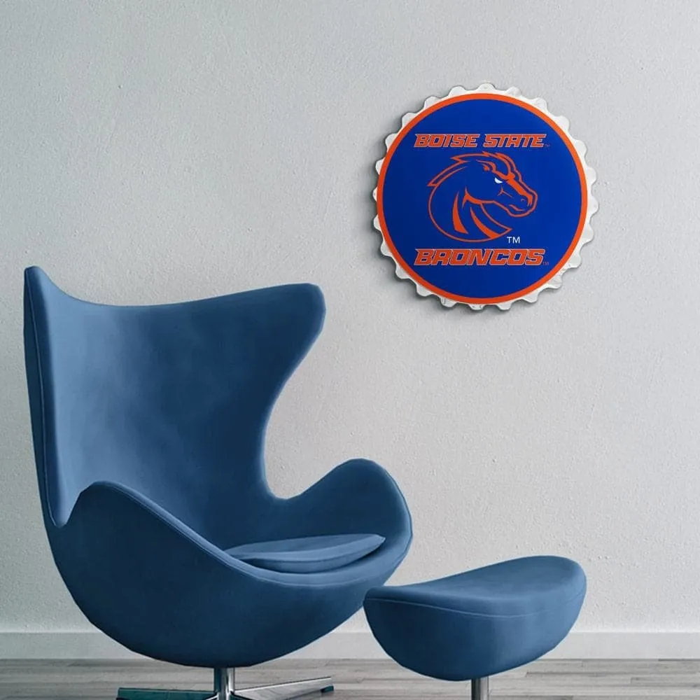 Boise State Broncos: Broncos - Bottle Cap Wall Sign