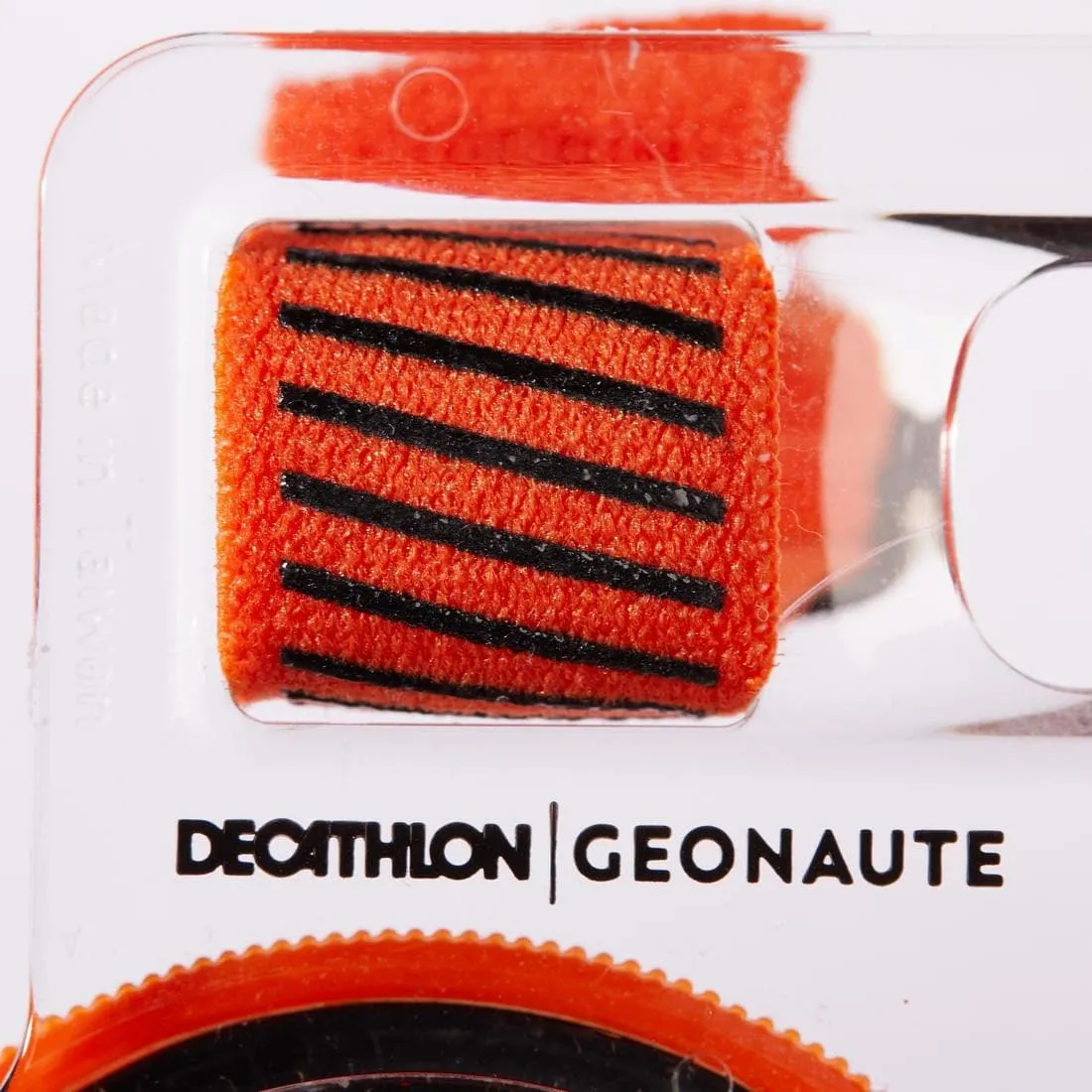 BOUSSOLE POUCE GAUCHE pour course d'orientation RACER 500 noir orange