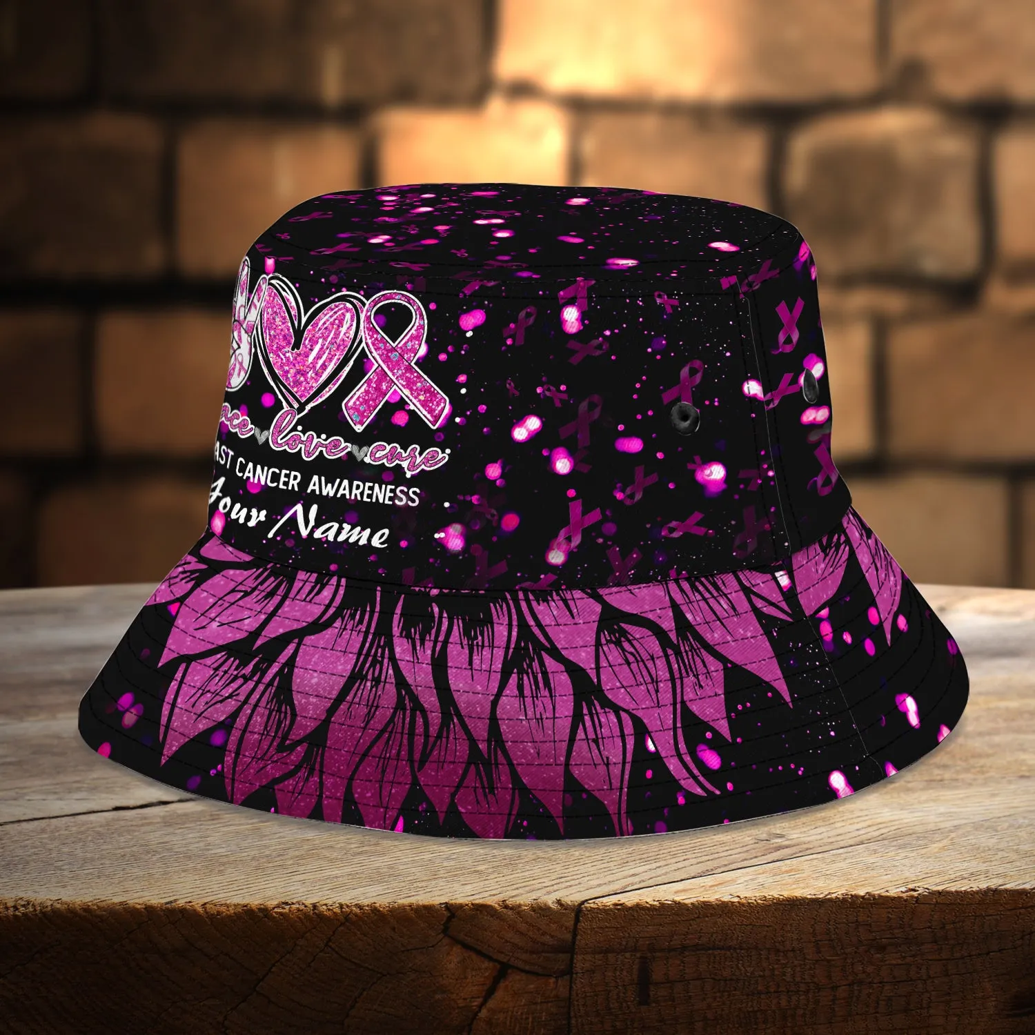 Breast Cancer Awareness - Custom Bucket Hat 02 - CV98