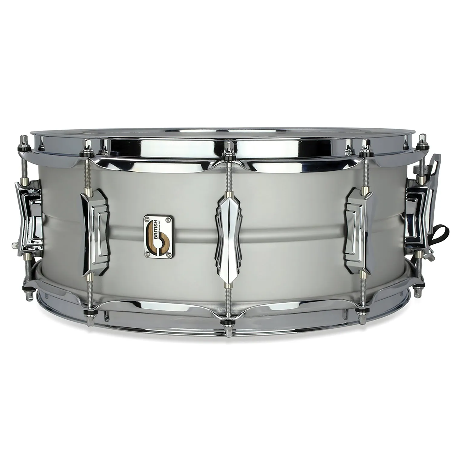 British Drum Company Aluminium 'Aviator' 14" x 6.5" Snare Drum
