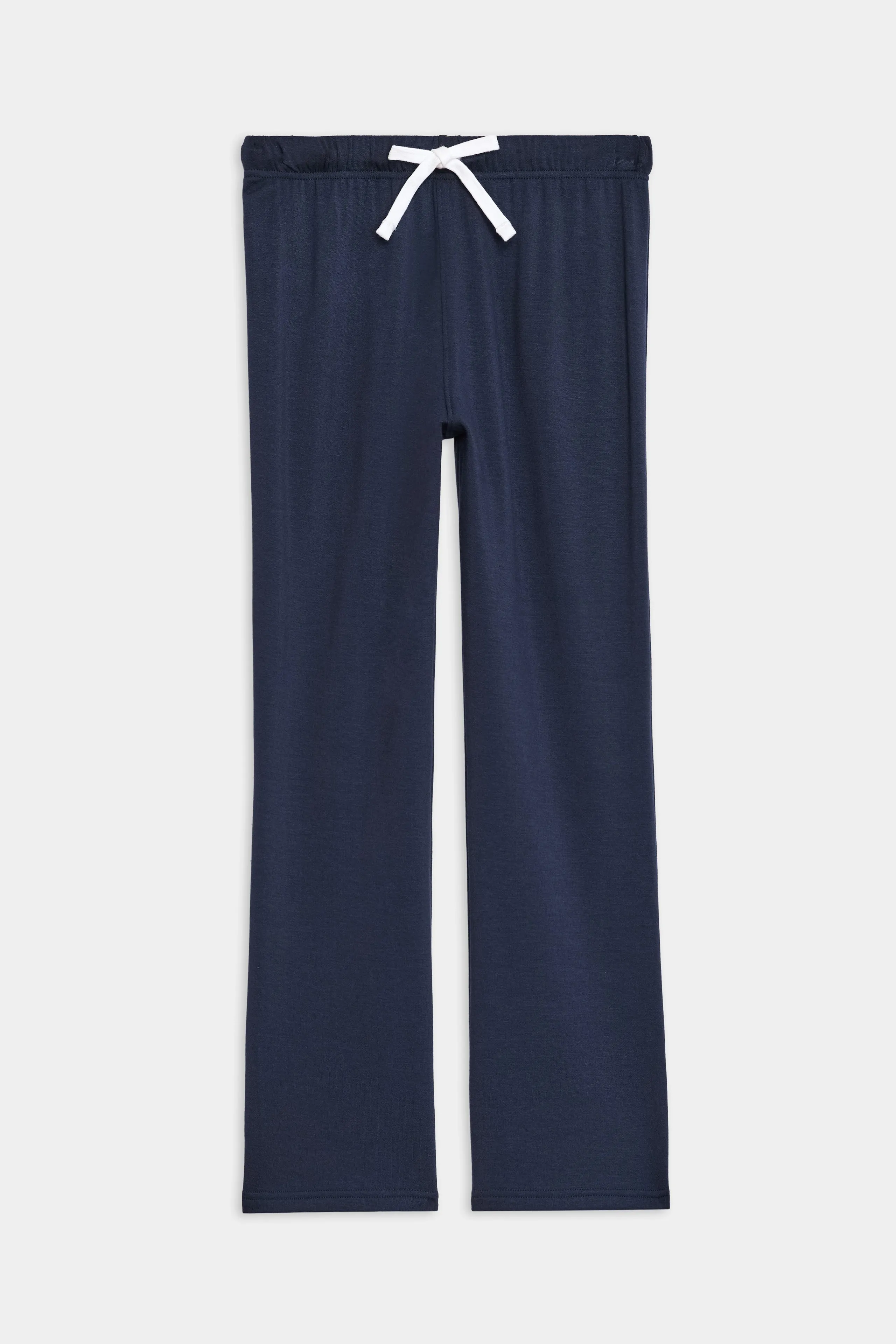 Brooks Fleece Cropped Flare - Indigo