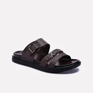 Brown Comfy Casual Slippers 0150914
