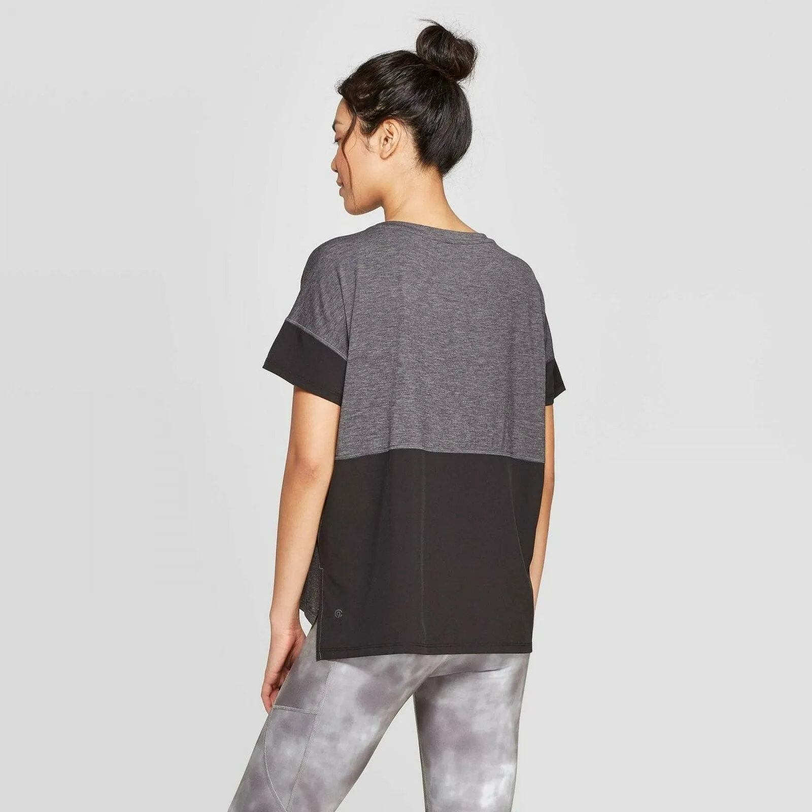 C9 Champion Women's Short Sleeve Woven Pieced T-Shirt