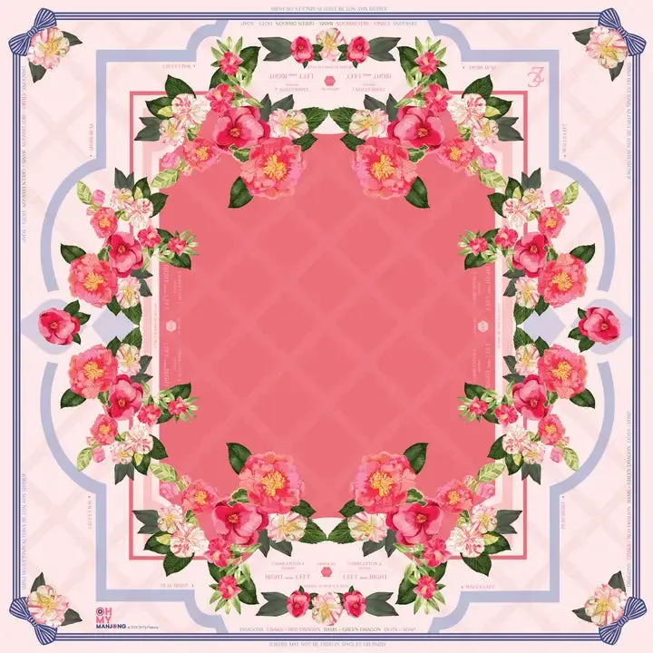 Camellia Mahjong Mat