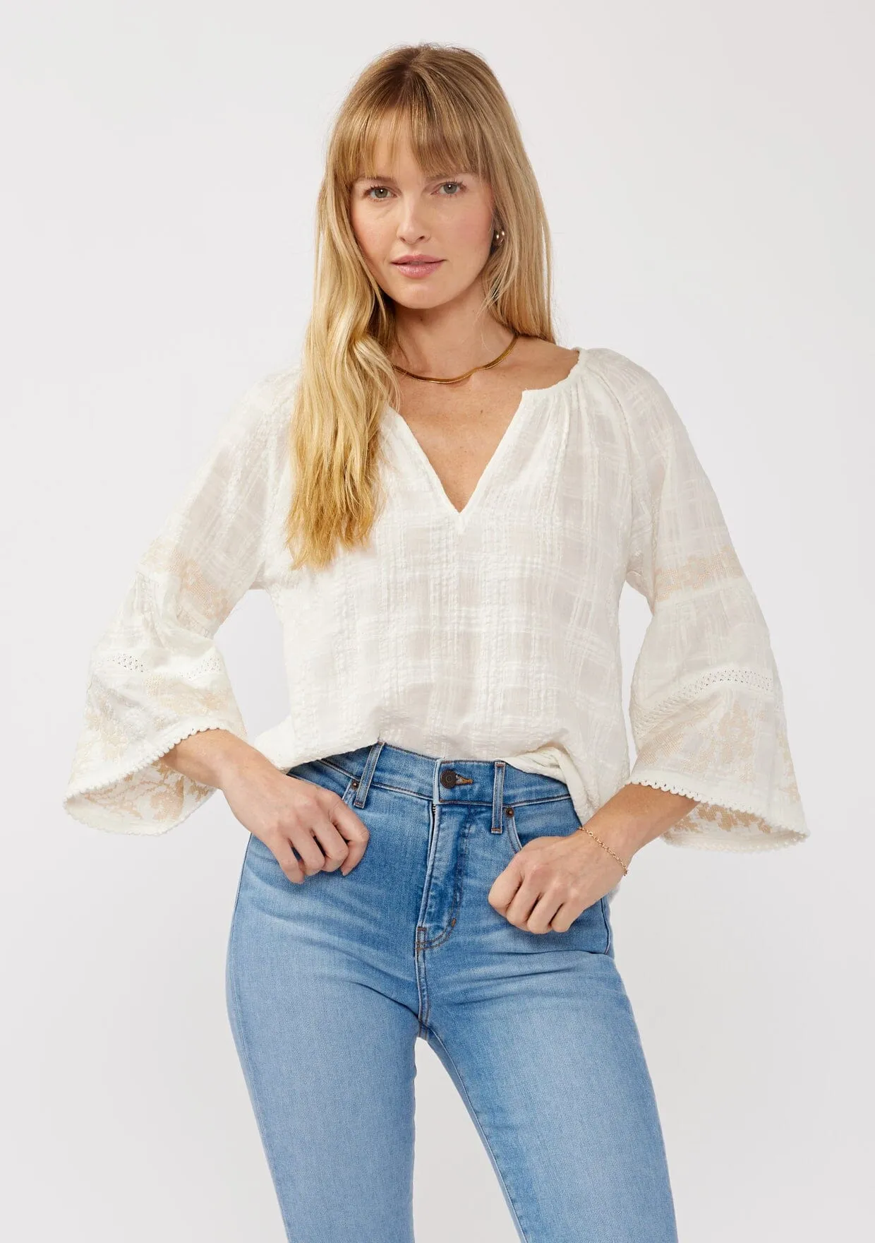 Cameron Bell Sleeve Blouse