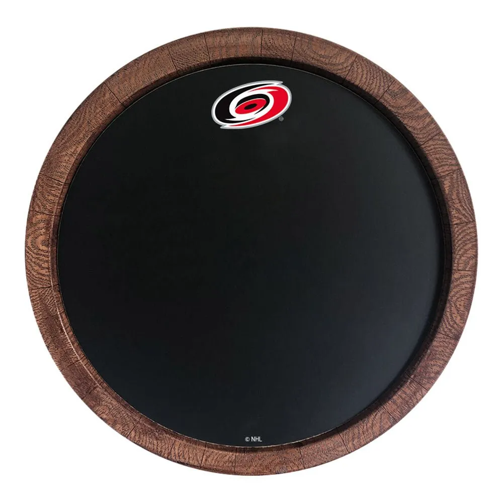 Carolina Hurricanes:  Barrel Top Chalkboard Sign
