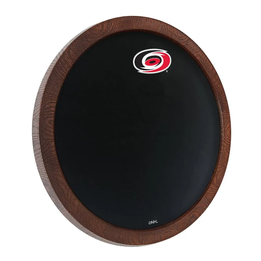 Carolina Hurricanes:  Barrel Top Chalkboard Sign