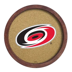 Carolina Hurricanes: Barrel Top Cork Note Board