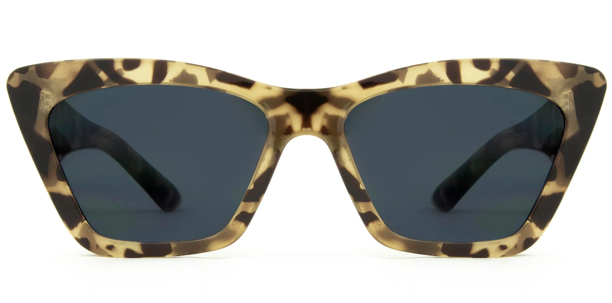 Carve Tahoe Sunglass - Gloss Milky Tort Dark Grey Lens