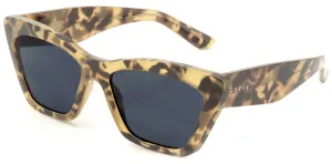 Carve Tahoe Sunglass - Gloss Milky Tort Dark Grey Lens