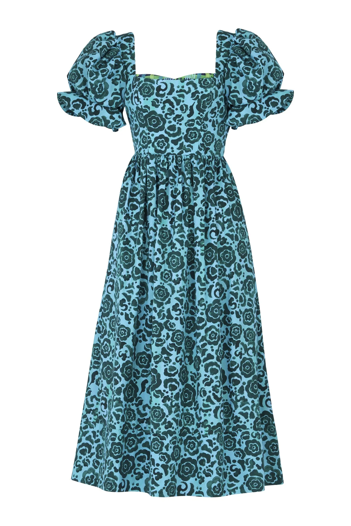 Cedron Dress in Narciso Print