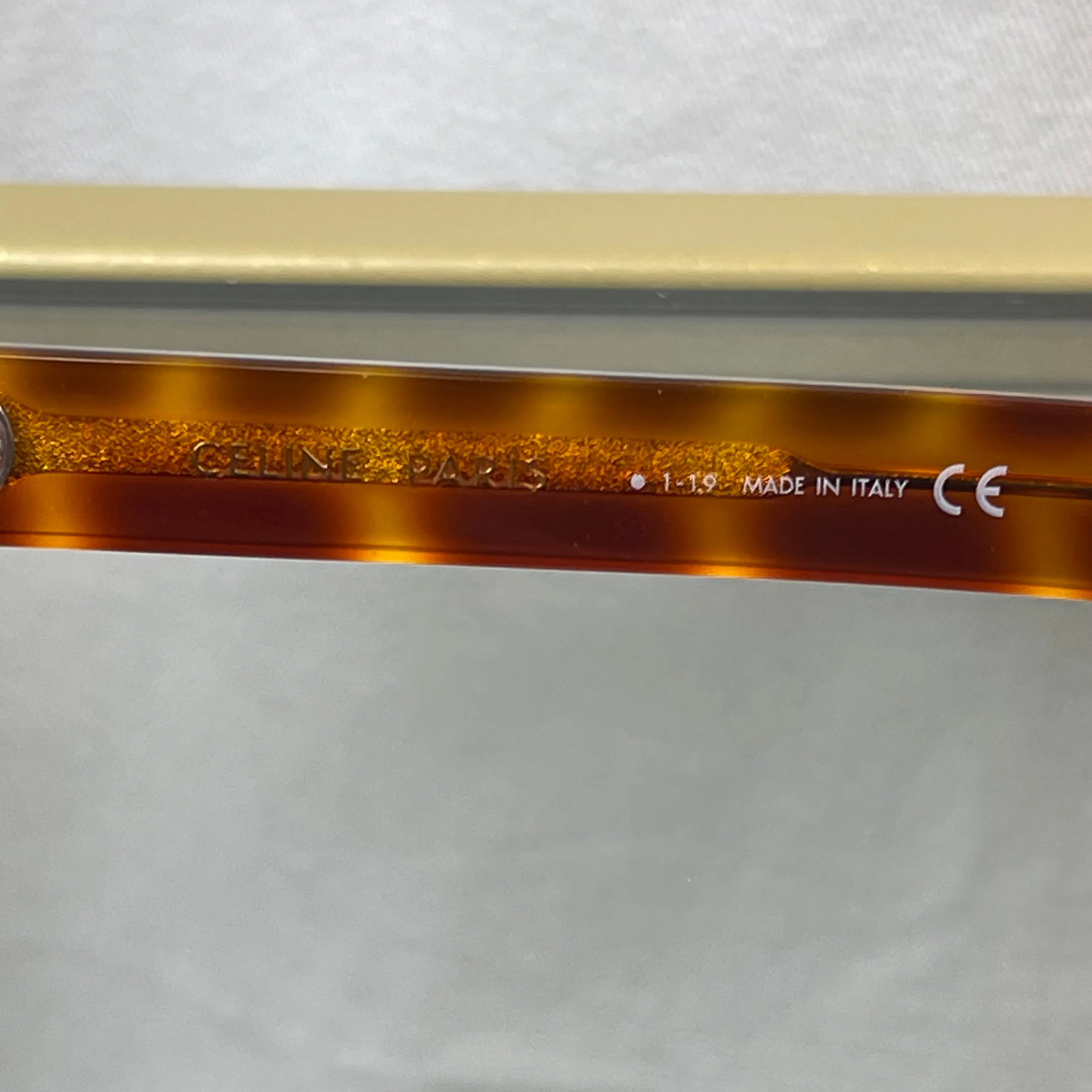 CELINE CL40090I Orange Tortoise Sunglasses TS