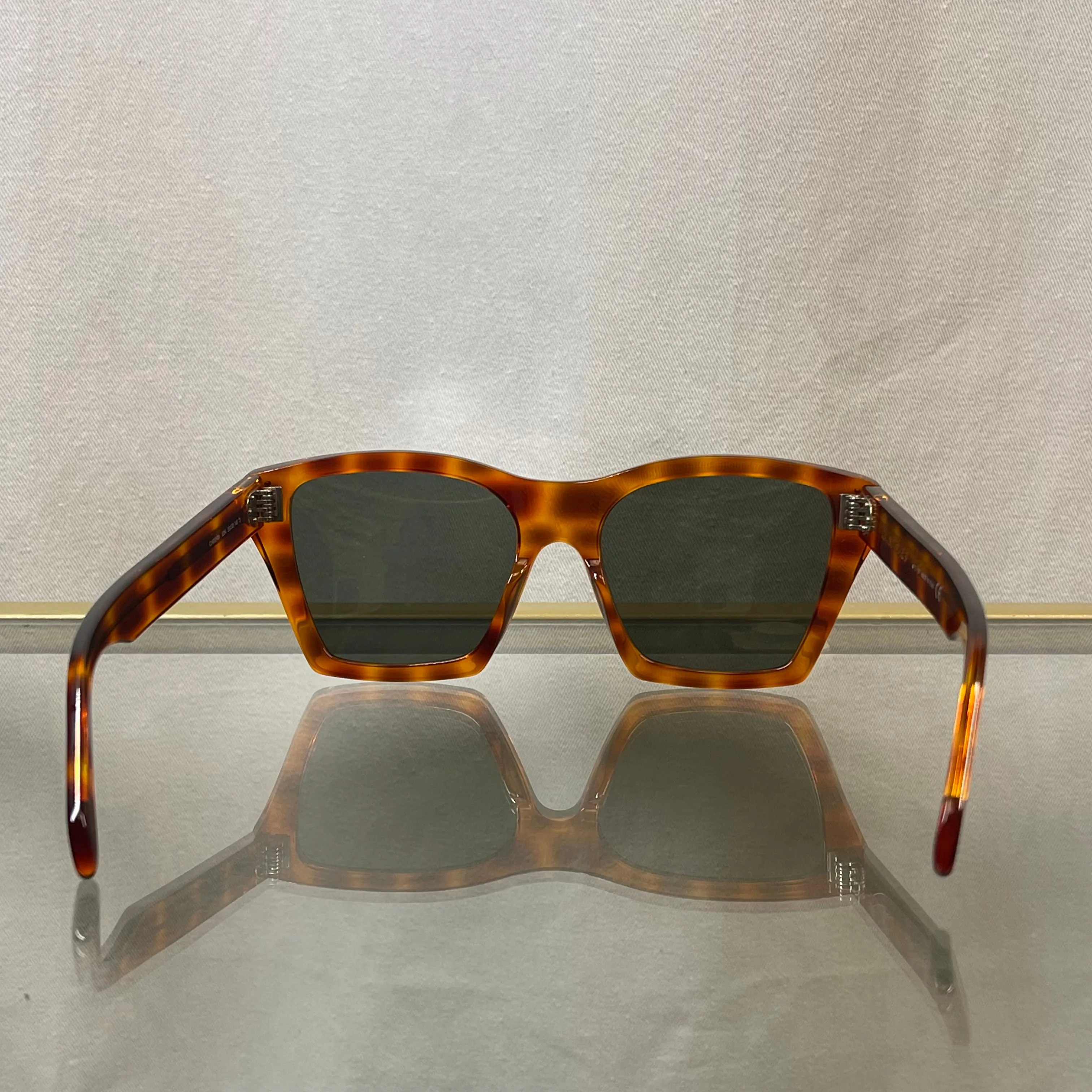 CELINE CL40090I Orange Tortoise Sunglasses TS