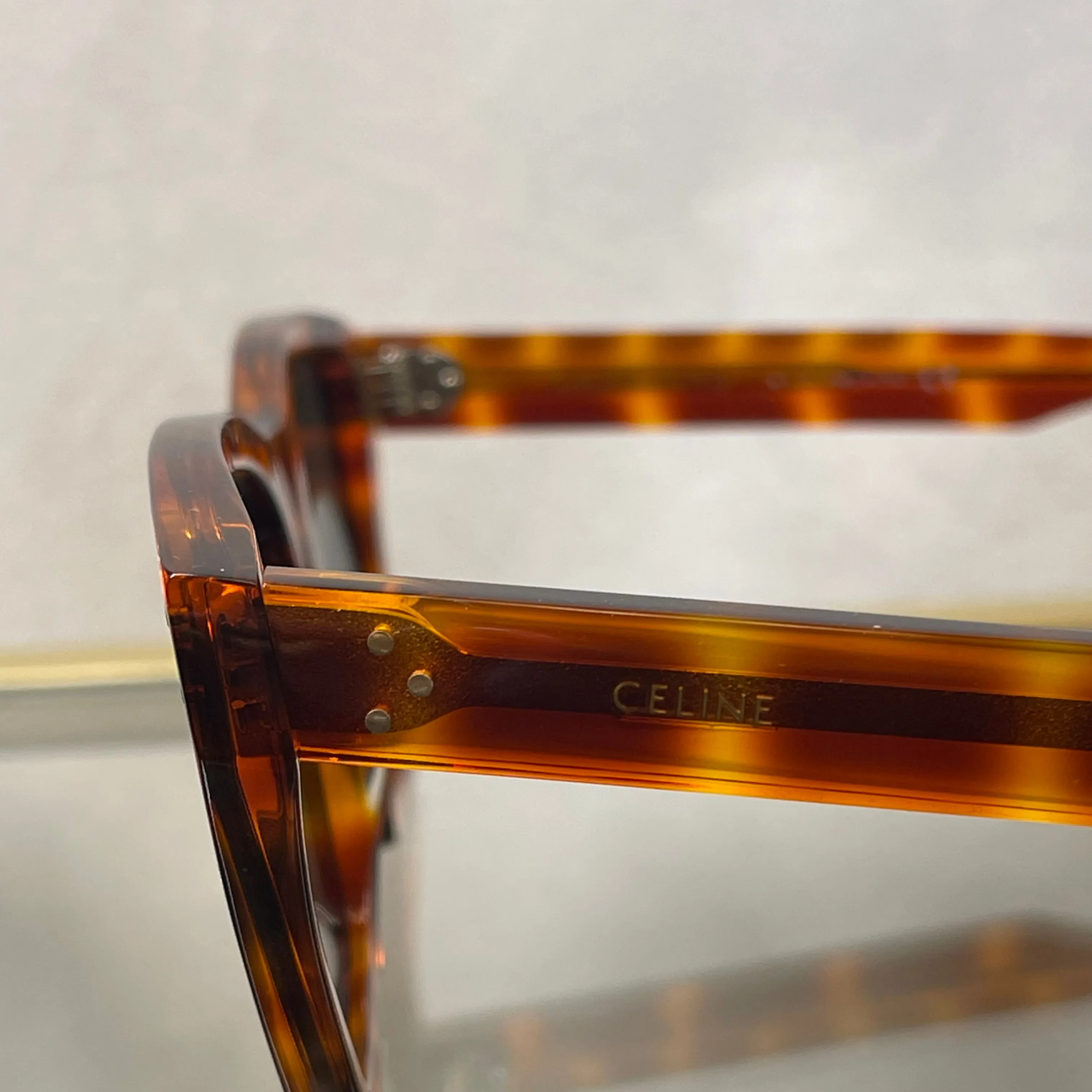CELINE CL40090I Orange Tortoise Sunglasses TS