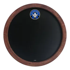 CF Montréal: Chalkboard "Faux" Barrel Top Sign