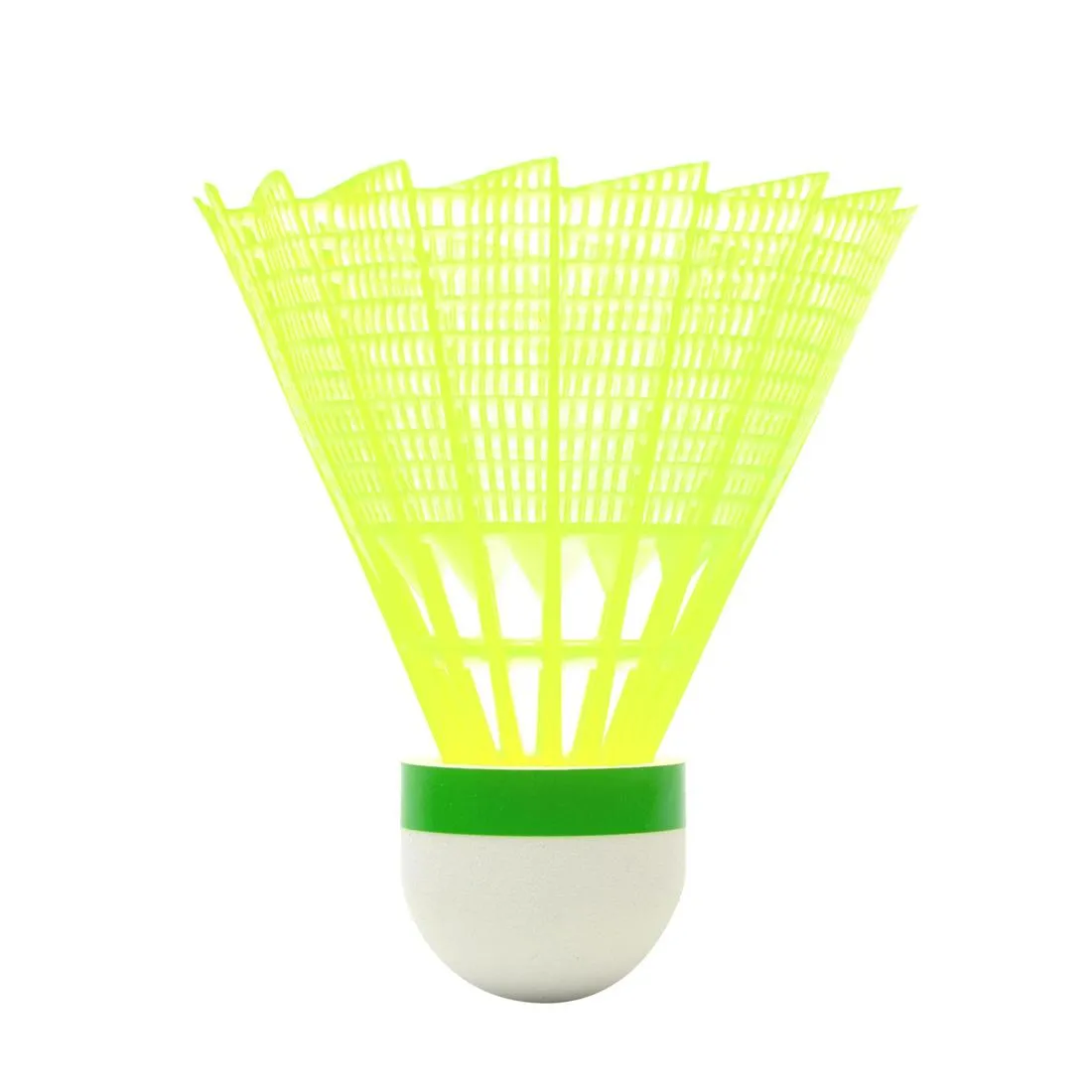 CH PLASTIC SHUTTLECOCK PSC 100  MEDIUM x 3 WH GR OR