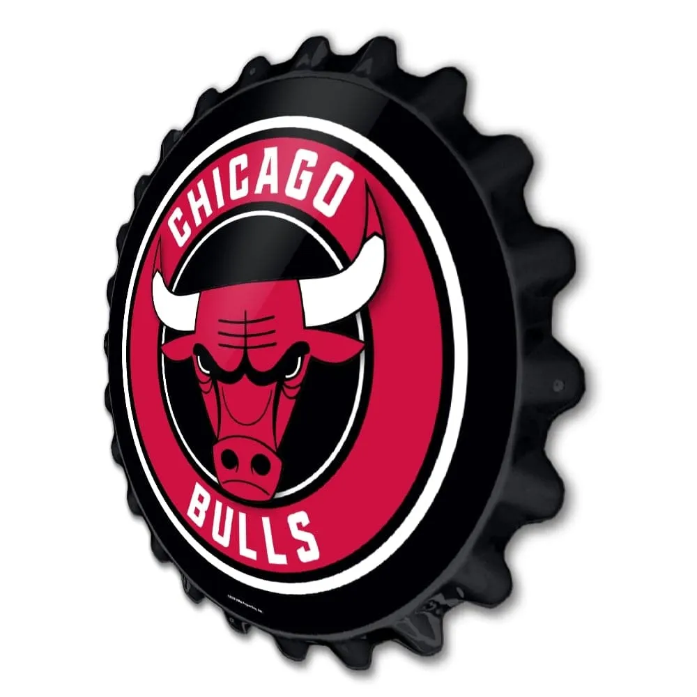 Chicago Bulls: Bottle Cap Wall Sign