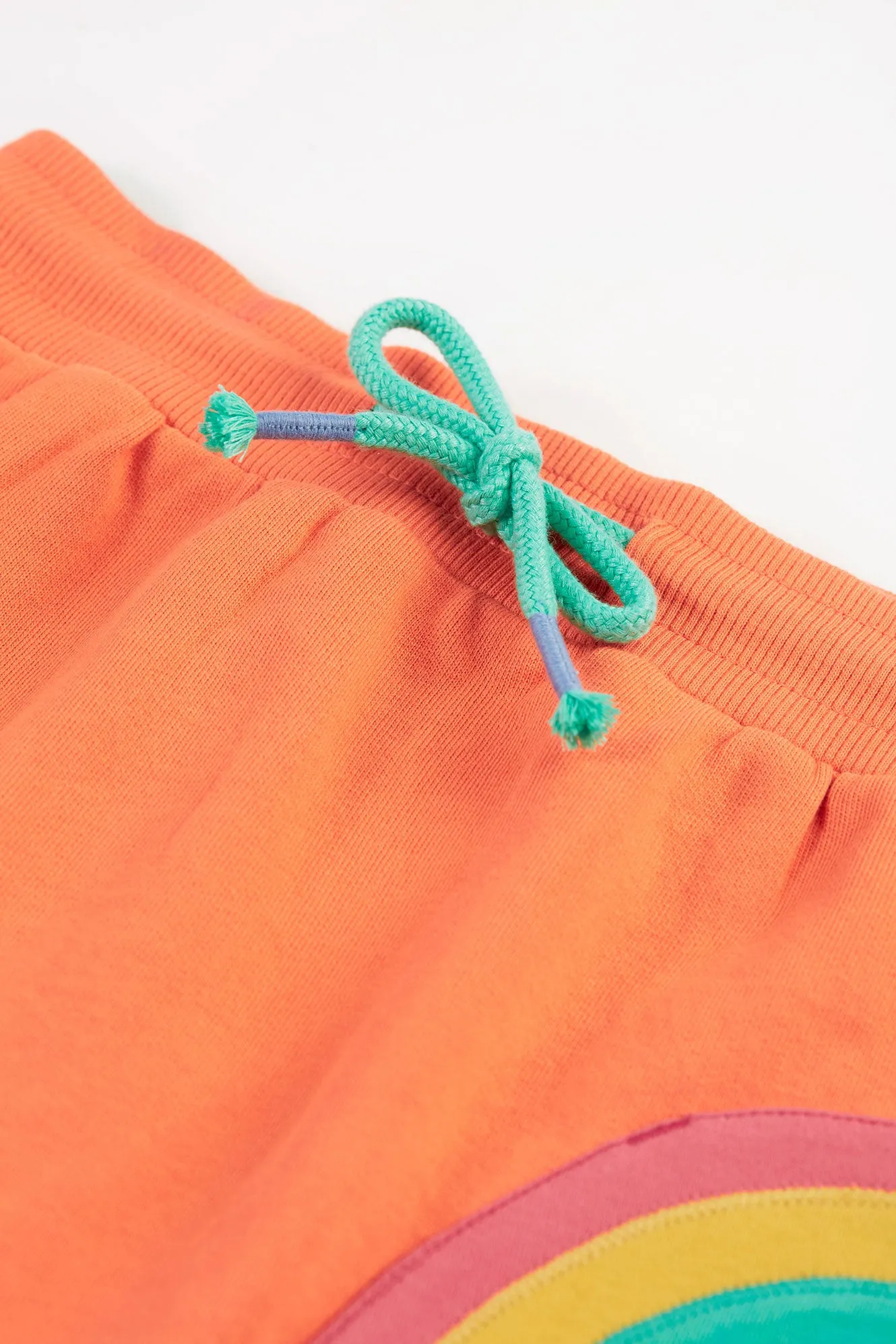 Children's Frugi Casual Kid's Skirt: Sybil Skirt, Cantaloupe / Rainbow