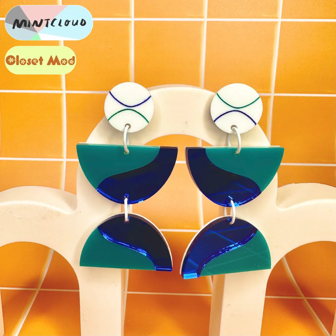 Closet Mod x Mintcloud Collaboration Earrings - Destination Dangle