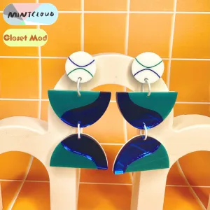 Closet Mod x Mintcloud Collaboration Earrings - Destination Dangle