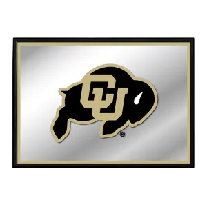 Colorado Buffaloes: Framed Mirrored Wall Sign