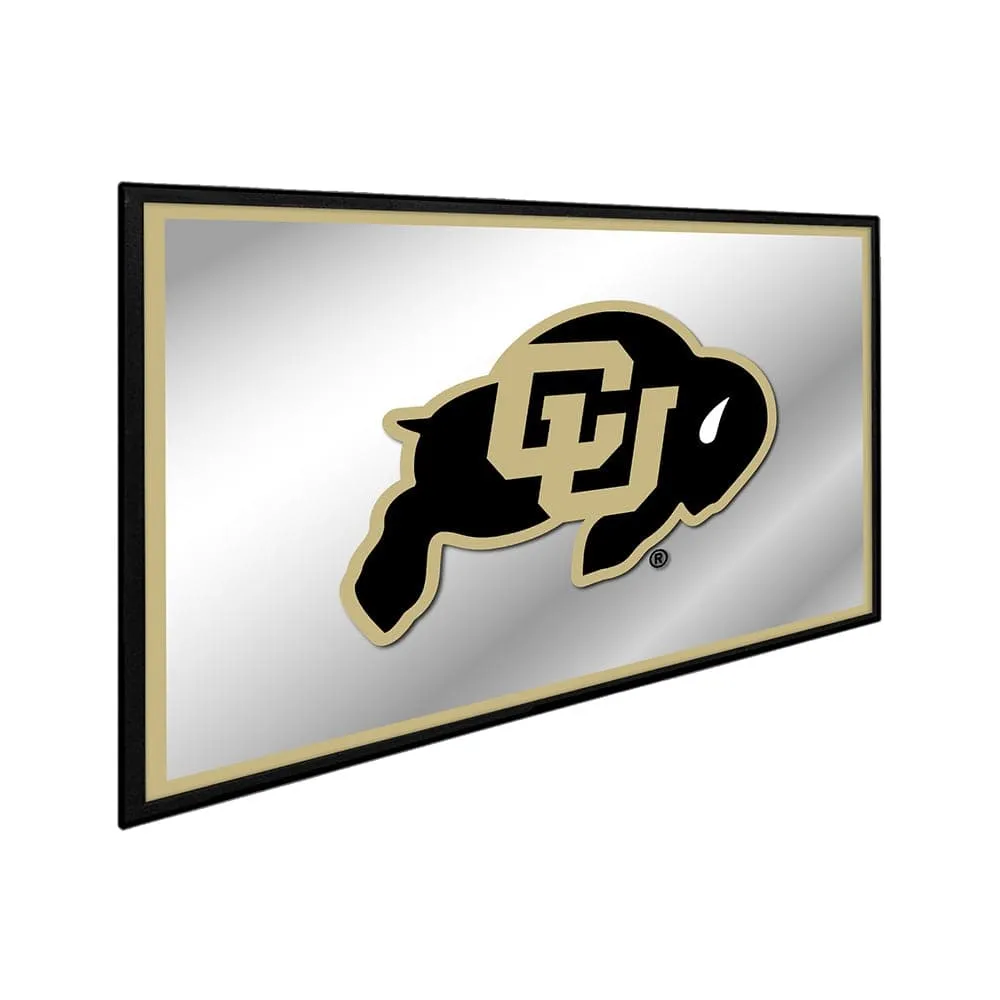 Colorado Buffaloes: Framed Mirrored Wall Sign