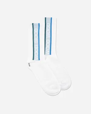 Conor logo sports socks - White