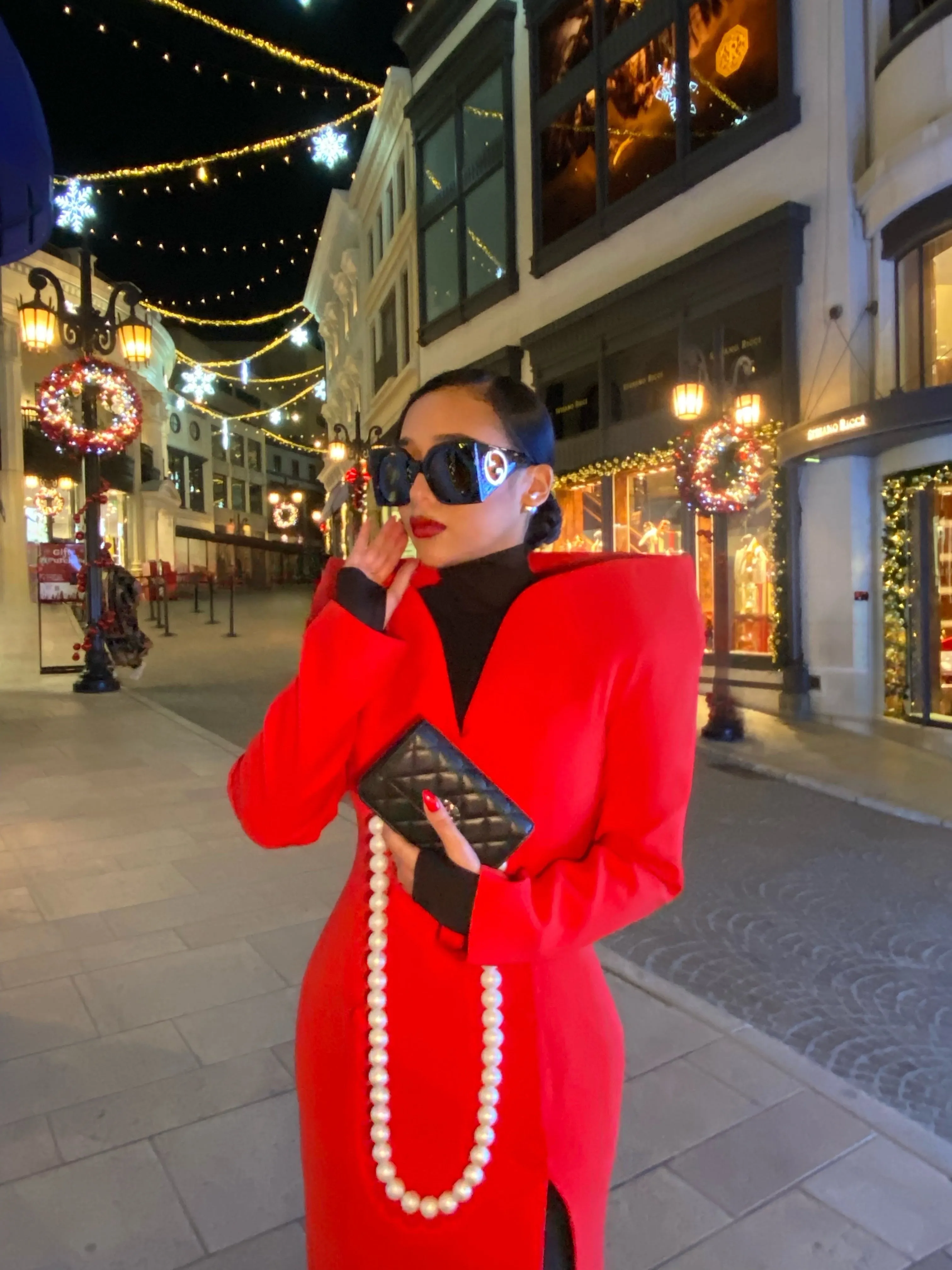 Crimson Luxe Coat