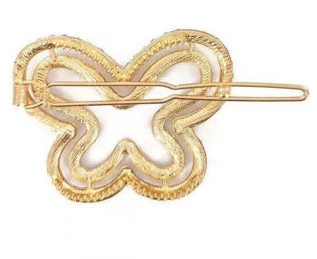 CRYSTAL BUTTERFLY HAIR CLIP