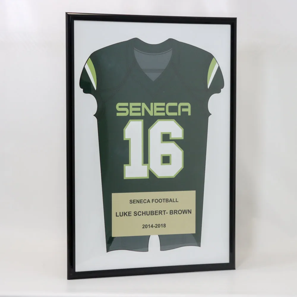 Custom 20" x 30" School Sports Uniform Frame