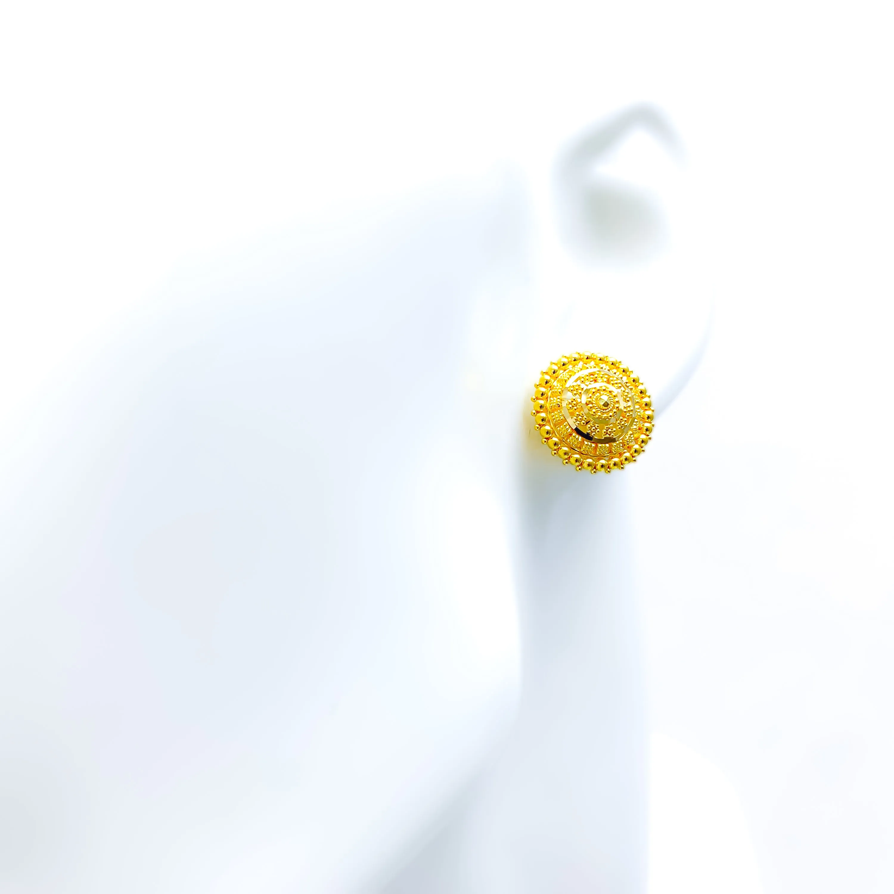 Dainty Lovely 22k Gold Earrings