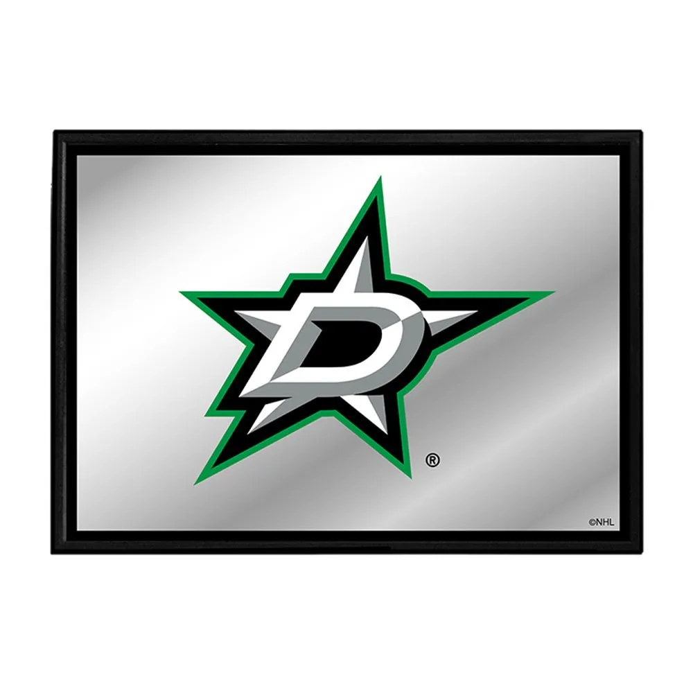 Dallas Stars: Framed Mirrored Wall Sign