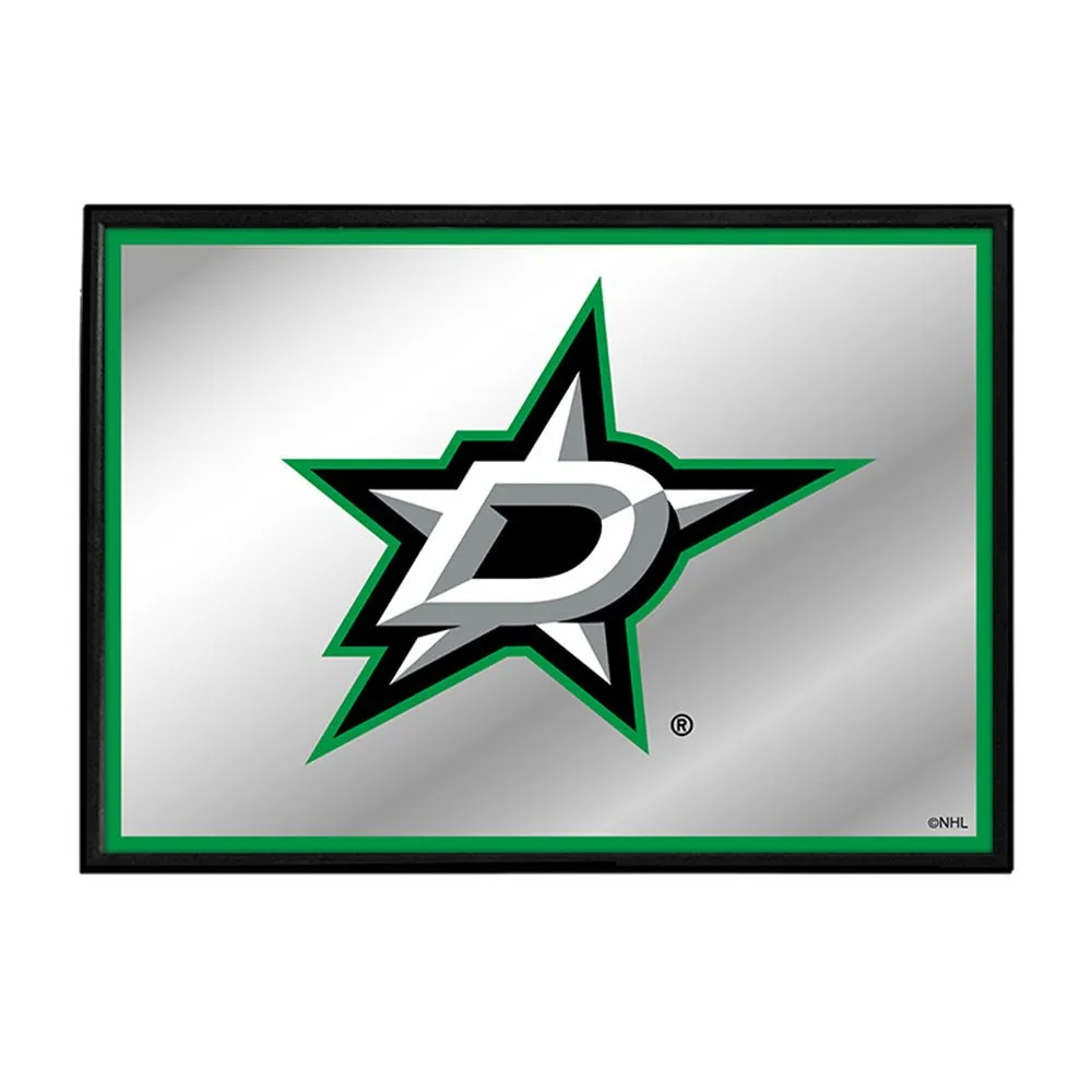 Dallas Stars: Framed Mirrored Wall Sign