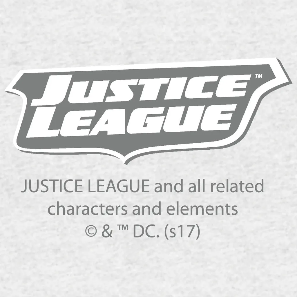 DC Comics Justice League Cover 12 Official Women's T-shirt (Sports Grey)