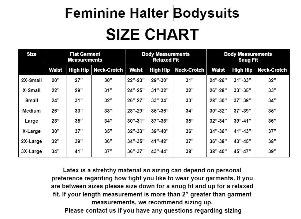 Deadly Fetish Made-To-Order Latex: Bodysuit #35