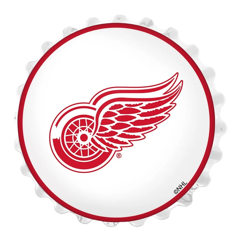 Detroit Red Wings: Bottle Cap Wall Light