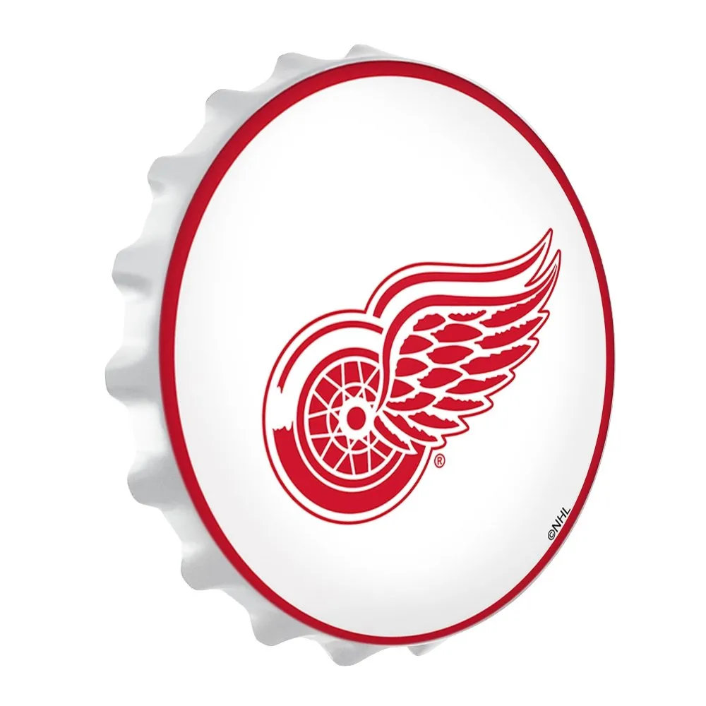 Detroit Red Wings: Bottle Cap Wall Light