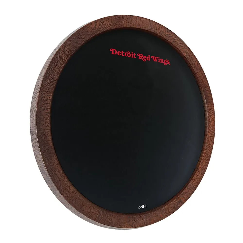 Detroit Red Wings: Secondary Logo - Barrel Top Chalkboard Sign