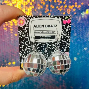 Disco Ball Party Earrings