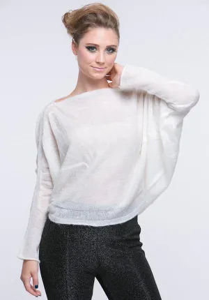 Dolman Ruched Detail Sweater