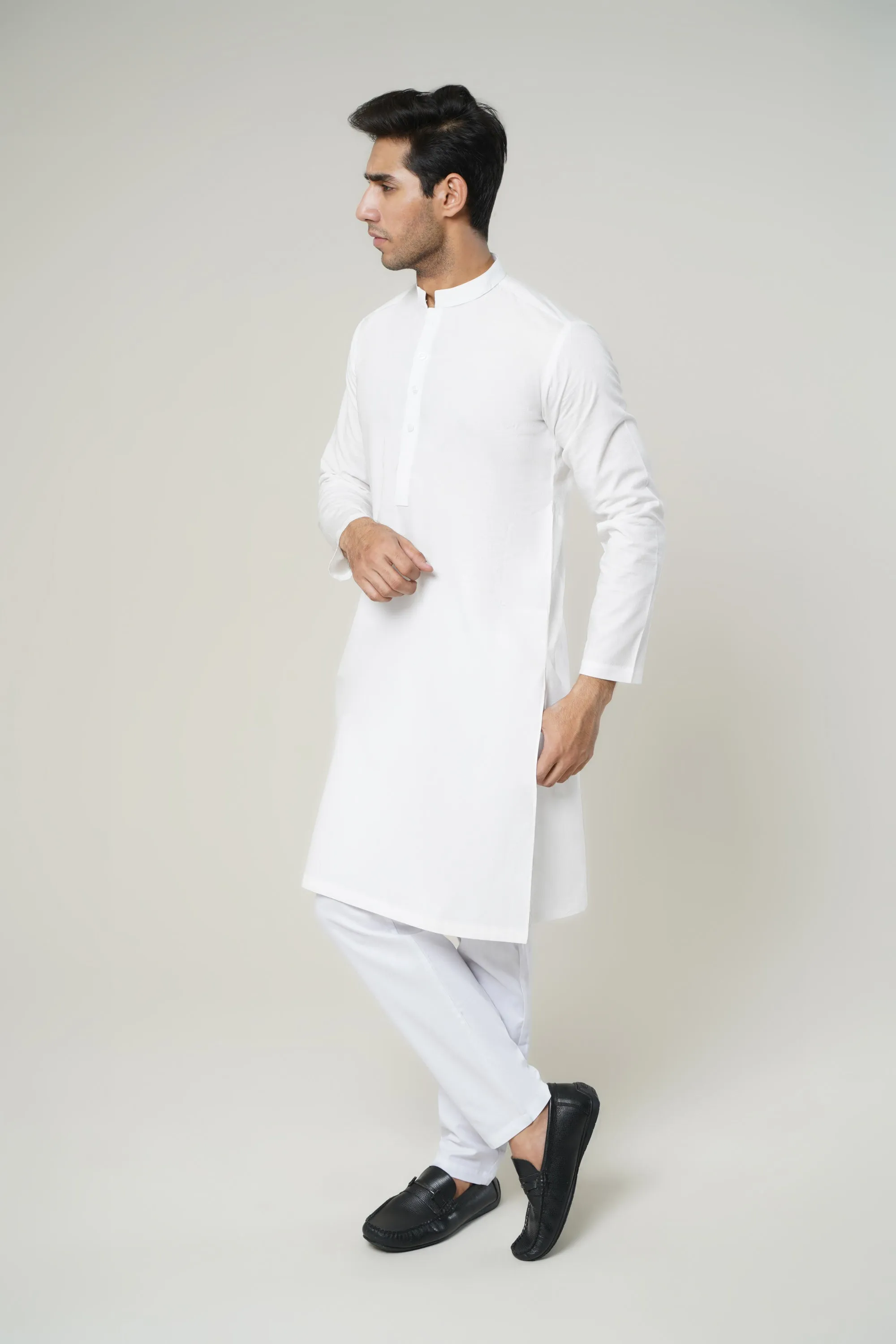 Dove White Kurta