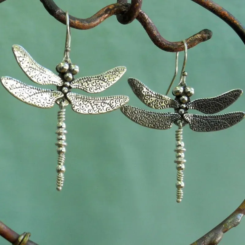 Dragonfly Boho Earrings