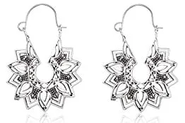 Drop Floral Dangle Earrings for Women