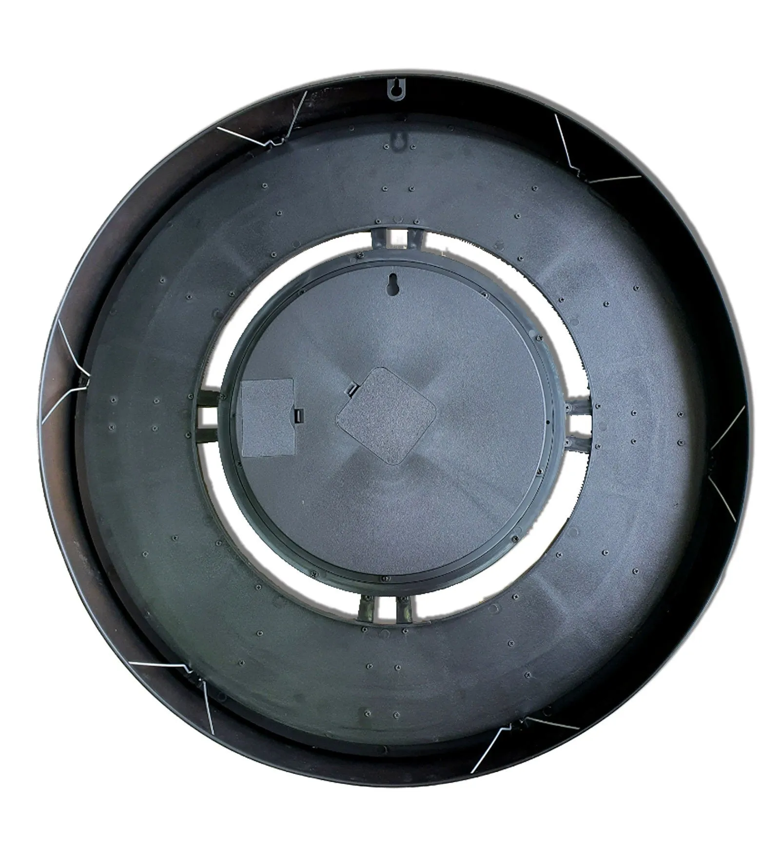 Edit House & Home-Home Artisan Coulson Metal Wall Clock
