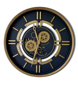 Edit House & Home-Home Artisan Coulson Metal Wall Clock